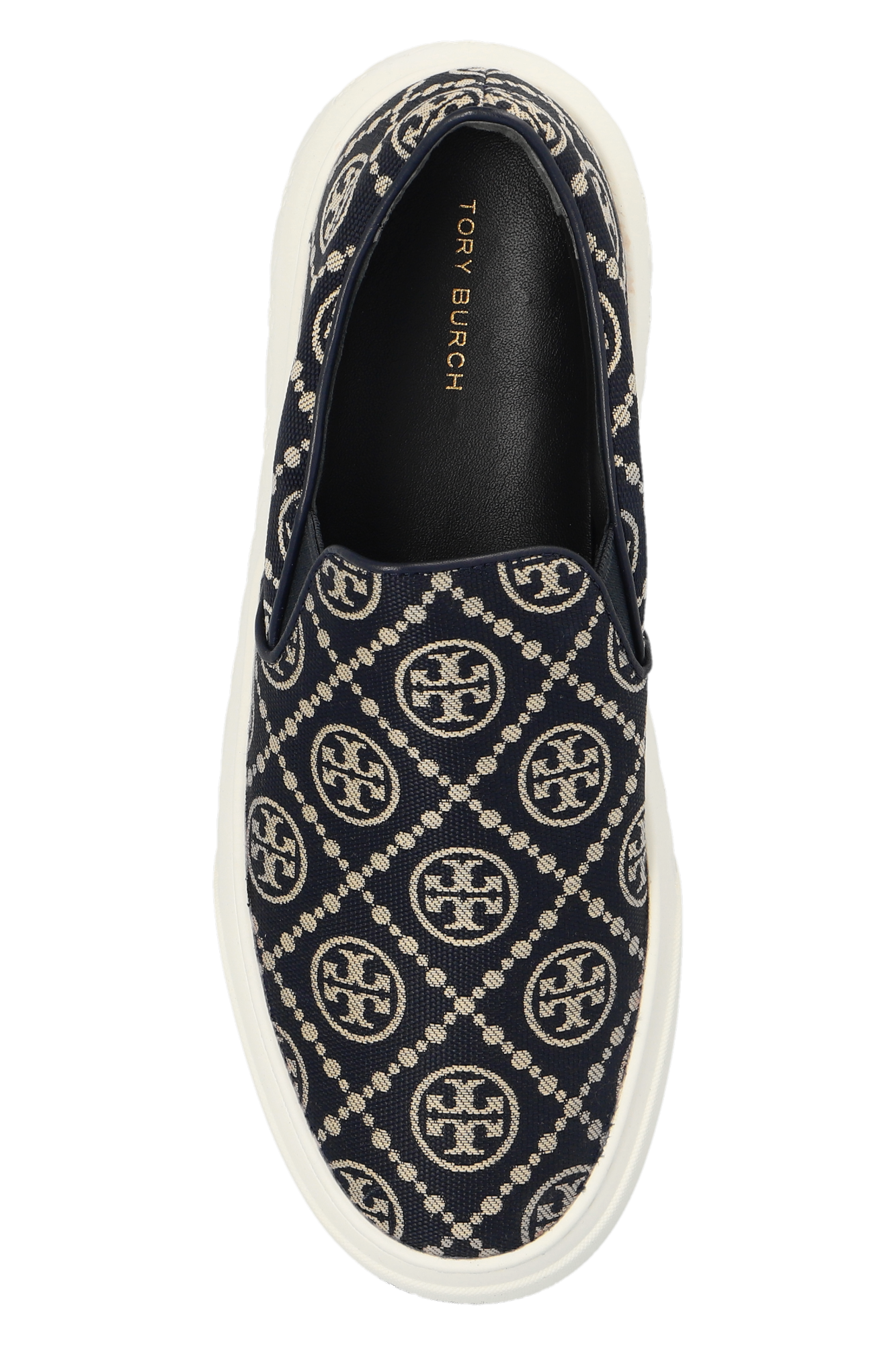 on shoes Tory Burch - Navy blue 'Ladybug' slip - mizuno wave